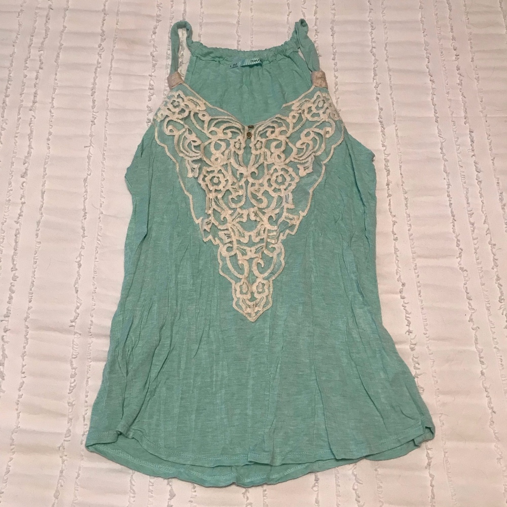 Embroidered Tank
